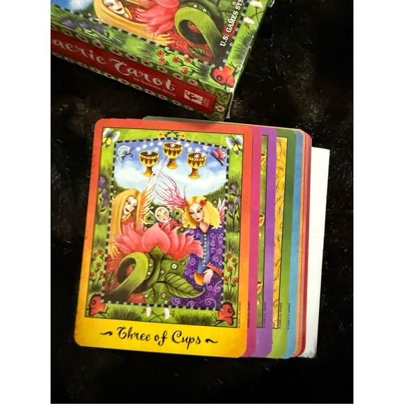 Faerie Tarot Cards Deck Natalie Hertz Esoteric Telling Us Games Systems - Picture 11 of 11